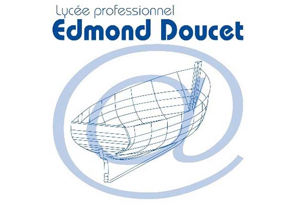 Logo Lycee Edmond Doucet, un des partenaires du drakkar de Vendée