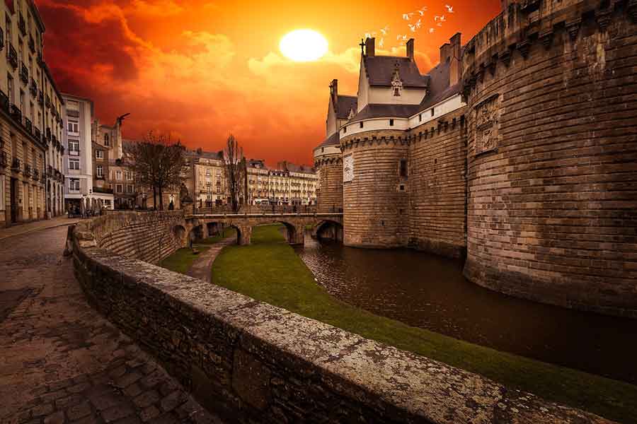 Chateau de Nantes et les vikings