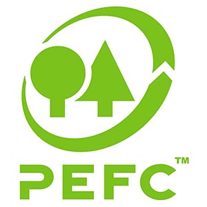 logo PEFC, un des partenaires de l'association Drakkar de Vendée